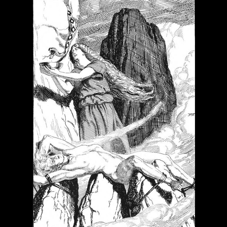 L'Edda - La punition de Loki