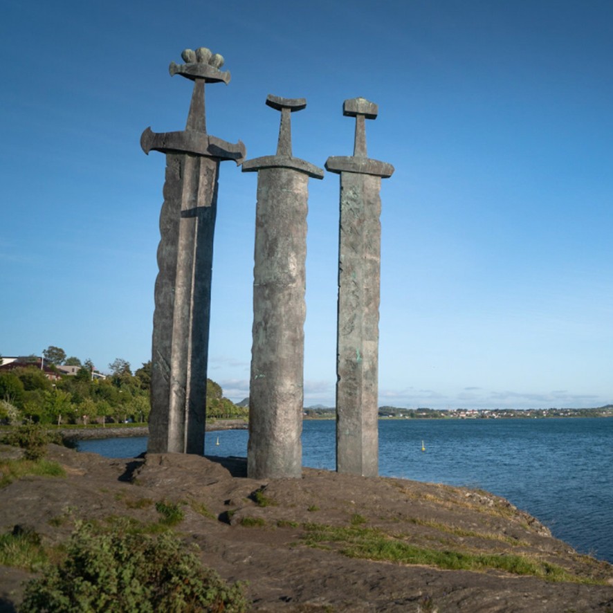 Norvège - Sverd i fjell (Épées dans le rocher)