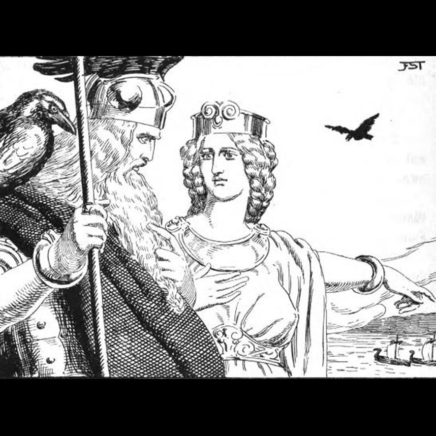 L'Edda - Odin et Frigg