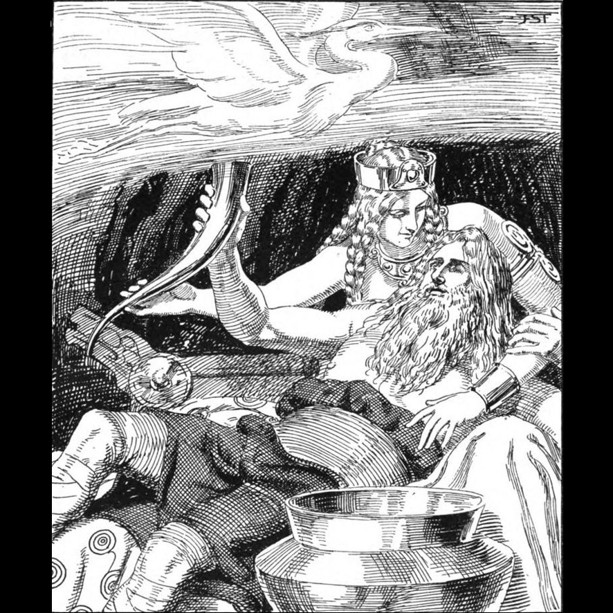 L'Edda - Odin, ivre chez Gunnlöd