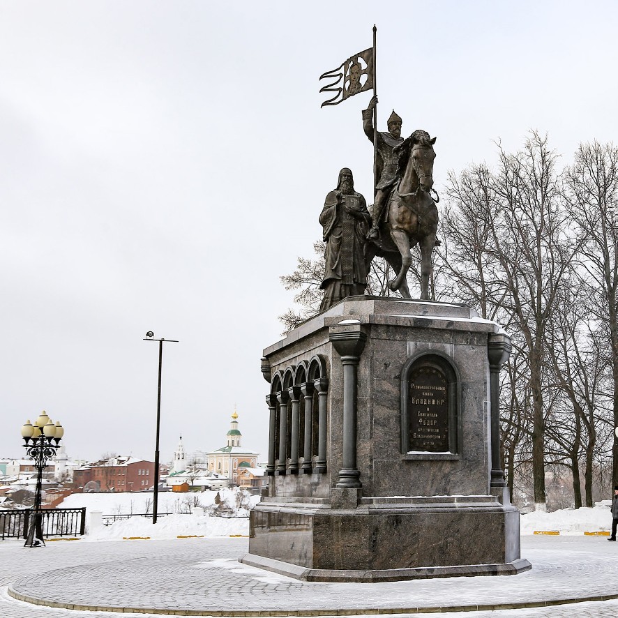 Russie - Vladimir le Grand et saint Fedor