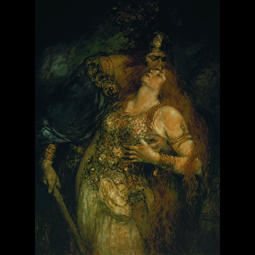 Wotan et Brunhilde