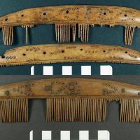 Allemagne - Peignes en bois de renne de Hedeby datant du début de l'Âge Viking - Photo: Mariana Muñoz-Rodriguez
