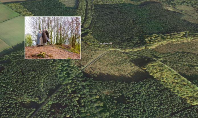 Angleterre - Le site viking de Thynghowe dans la forêt de Sherwood