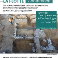 Conférence - Les tombes inattendues de l’île de Ré témoignent d’échanges avec le monde nordique