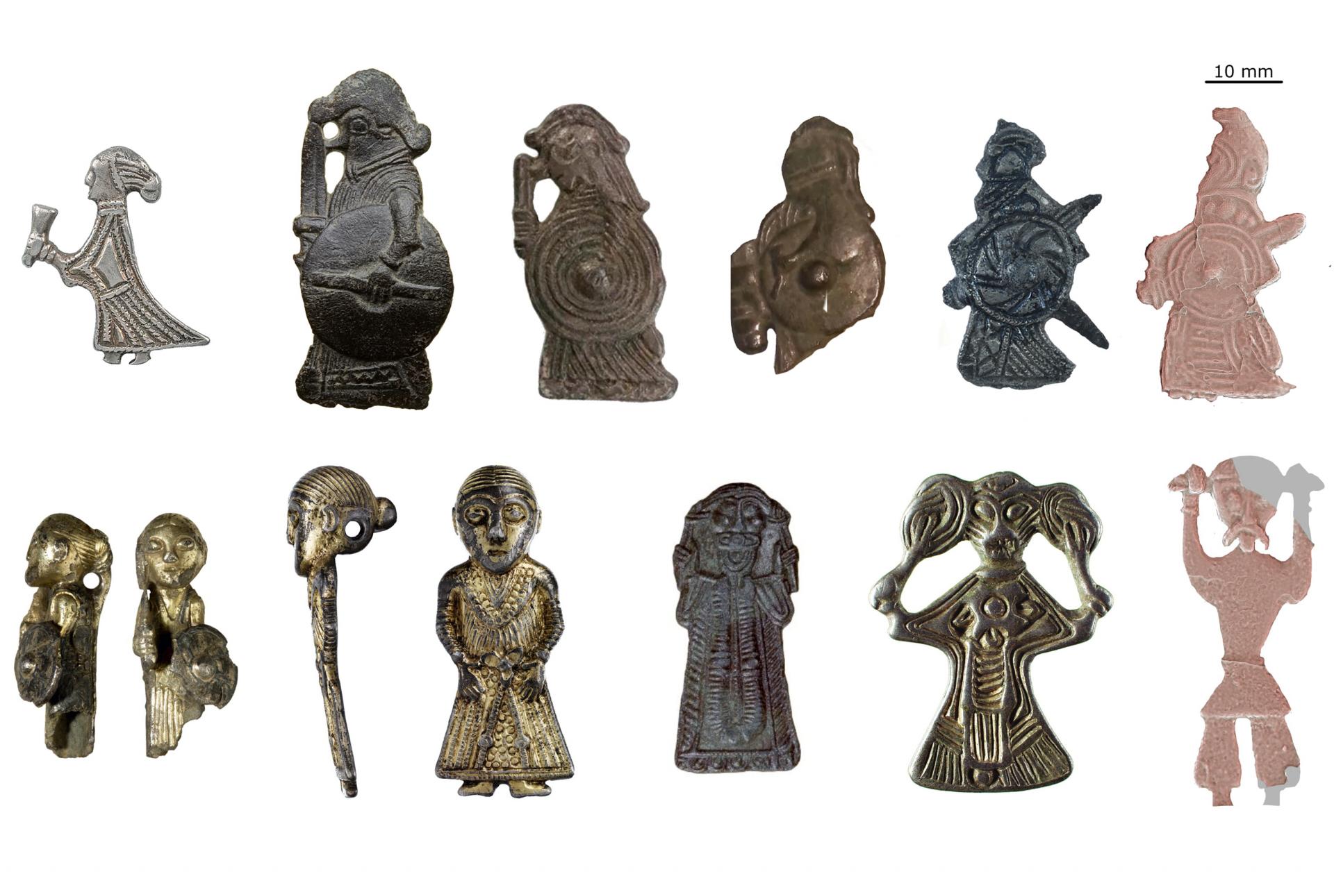 Danemark - Ces figurines de l'Âge Viking représenteraient des hommes et des femmes, non des divinités - Photos: Pieterjan Deckers, Sarah Croix et Søren Sindbæk