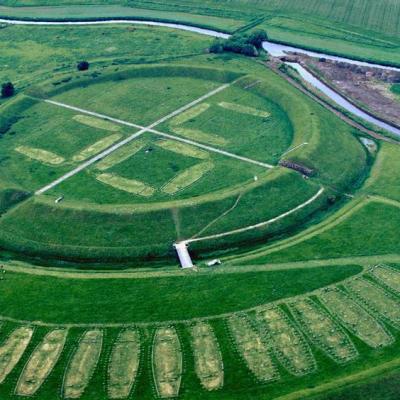 Danemark - Forteresse de Trelleborg, près de Slagelse - Photo: Finn Frandsen/ Polfoto