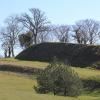 Danemark - La forteresse de Trygge vue de l'arrière et au premier plan la rampe d'accès à l'entrée - Photo: Jakob Olling