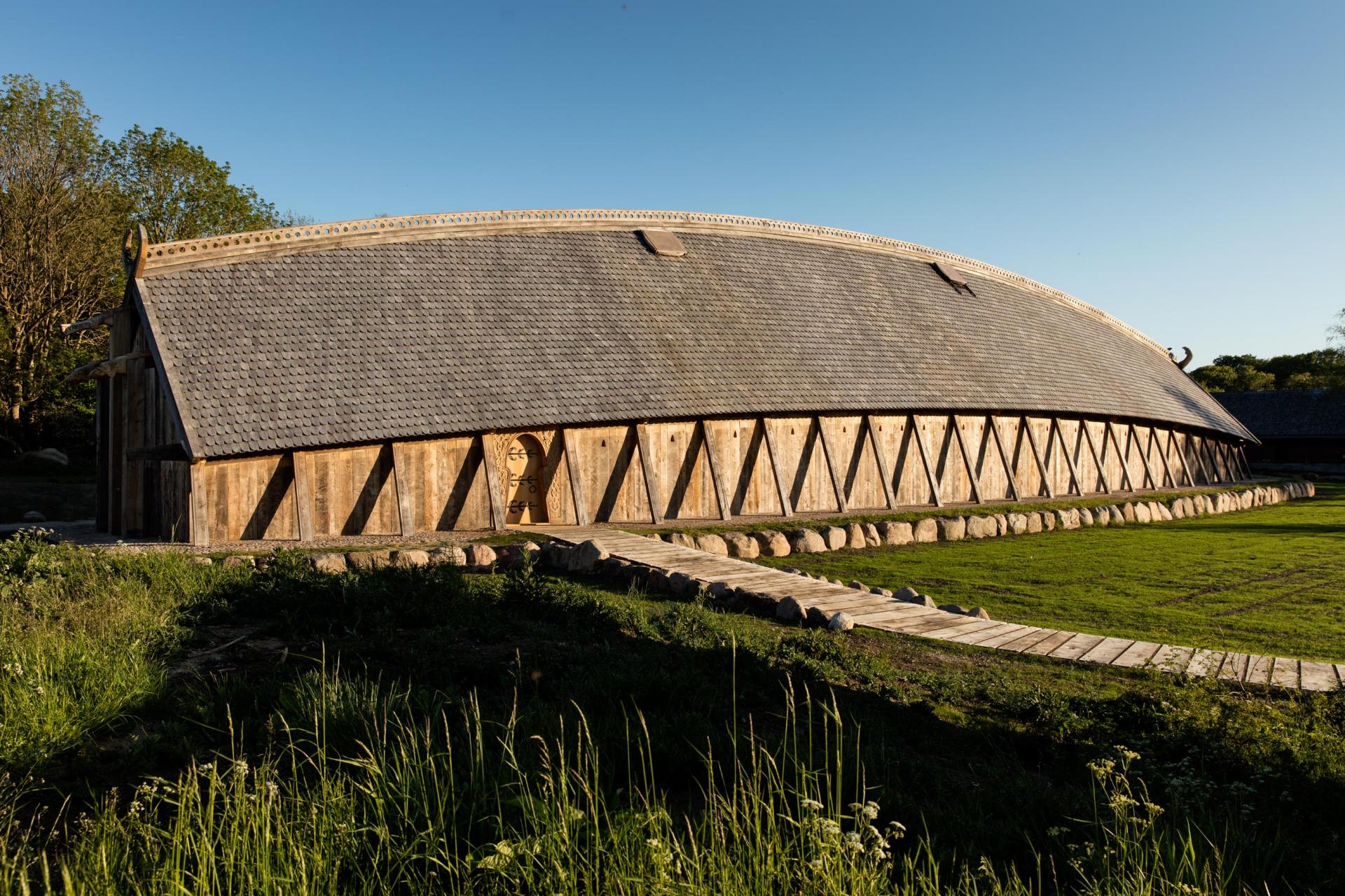 Danemark -  Kongehallen, la halle royale de Lejre, a été inauguré par la reine Margrethe II - Photo Sagnlandet Lejre