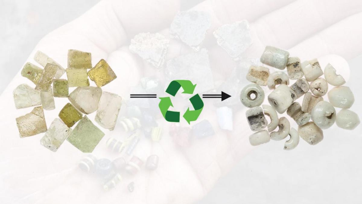 Les perliers de Ribe recyclaient le verre des mosaïques romaines à l'Âge Viking