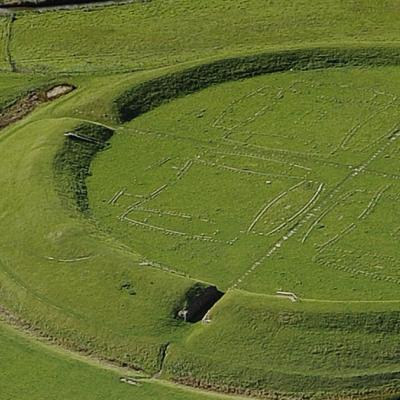 Danemark- Trelleborg, une forteresse circulaire édifiée par le roi Harald à la Dent bleue - Photo: Musée national du Danemark