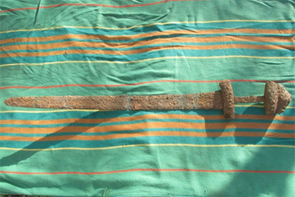 Épée viking de la région de Volhynie, Ukraine