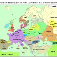 Estonie - L'Europe au début de l'Âge Viking - Carte Marika Mägi