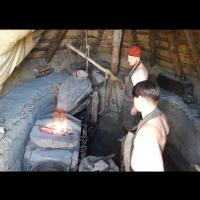 Forge dans une maison fosse à Ribe au Danemark - Photo: Joelle Delacroix