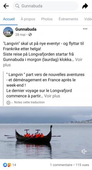 France - Langvin fait ses adieux au Longvafjorden avant de rejoindre Ornavik - Photo Gunabuda