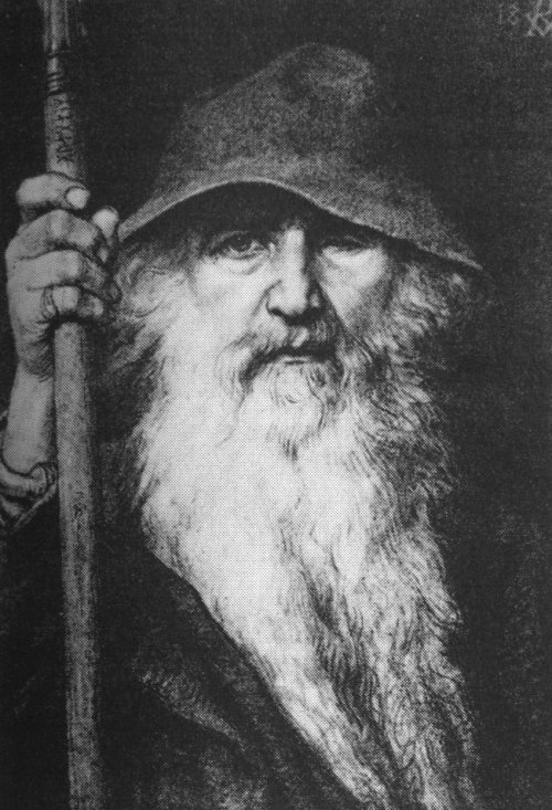 Georg von rosen oden som vandringsman 1886 odin the wanderer 