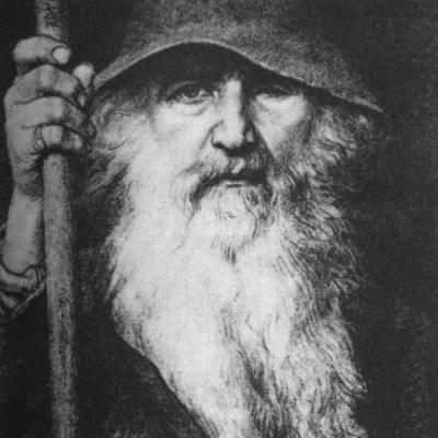 Georg von rosen oden som vandringsman 1886 odin the wanderer 