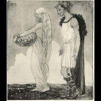 Idunn et Loki - Illustration: John Bauer