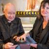 Île de Man - Le nouveau trésor en or de l'Âge Viking présenté par son découvreur, Ronald Clucas et la conservatrice Allison Fox - Photo: Manx National Heritage
