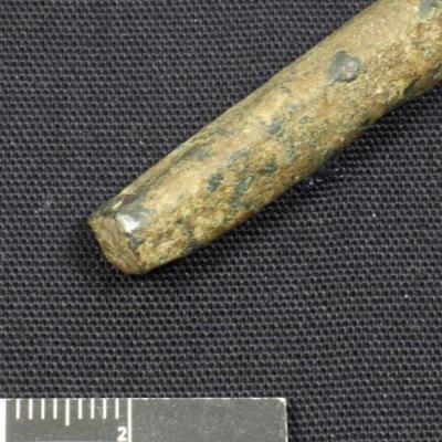 Île de Man -  Lingot d'argent de l'Âge Viking découvert par un prospecteur de métaux - Photo Manx National Heritage
