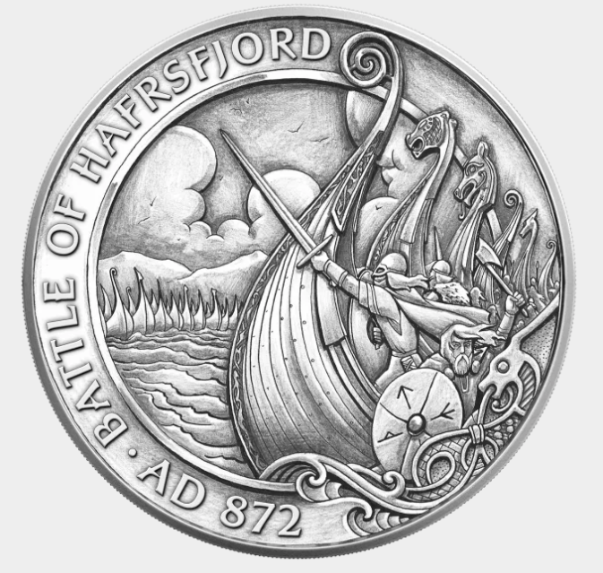 Île de Man - Une nouvelle collection de médailles commémoratives en hommage aux Vikings