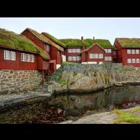 Îles Féroé - Tinganes à Tórshavn