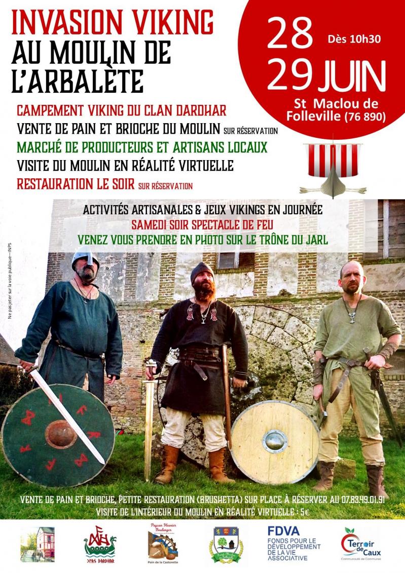Invasion Viking au Moulin de l'Arbalète