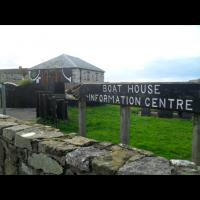 La Boat House Bay sur l'île de Rathlin, Irlande