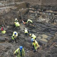 Irlande - Les fouilles archéologiques font apparaître les réelles dimensions de la première colonie viking de Dublin- Photo: RTÉ One