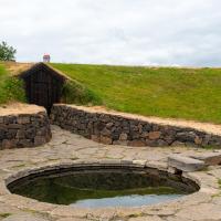 Islande - Snorralaug, le bassin où Snorri Sturluson se baignait