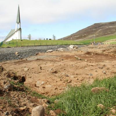 Islande - Un nouveau archéologie près de Reykjavík - Photo: Ragnheiður Traustadóttir