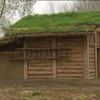 France - Maison viking reconstituée au Parc Ornavik