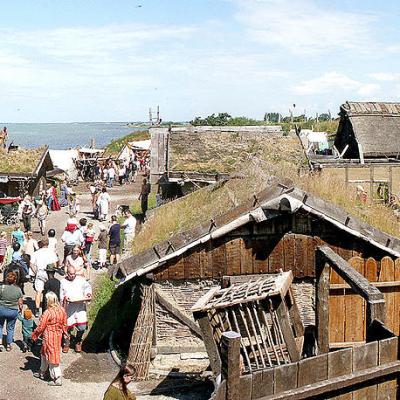 Suède - Marché viking du musée de Foteviken