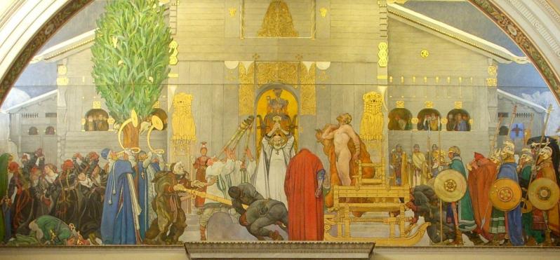 Midvinterblot, par Carl Larsson (1915)