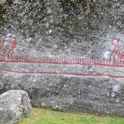 Norvège - Le navire de Bjørnstad est la plus grande gravure rupestre en Scandinavie - Photo: Thomas M. Hansen