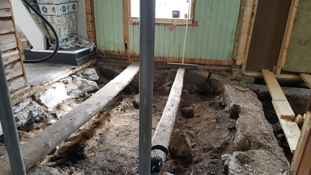 Norvège - Une tombe de l'Âge Viking découverte sous le plancher d'une maison de famille
