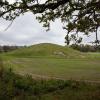 Norvège - Vue côté nord de Jellhaug, le deuxième plus grand tumulus de l'est du pays - Photo: Knut Paasche / NIKU