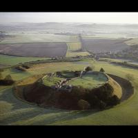 Le site de Old Sarum, Royaume-Uni