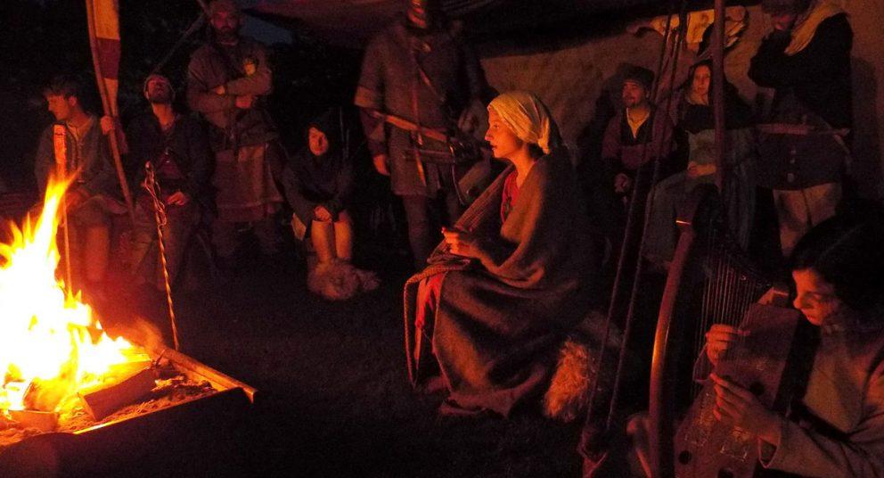 Royaume-Uni - Un second souffle pour la langue des Vikings grâce à la musique - Photo:  Y Ddraig, troupe de reconstitution historique de Stoke-on-Trent