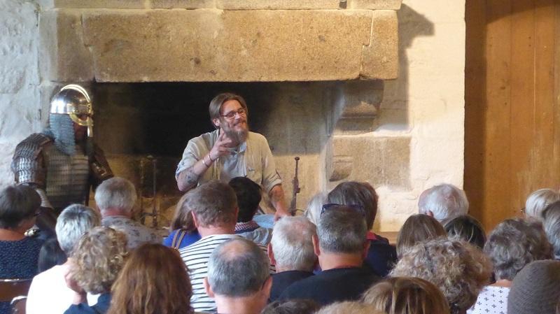 Simon Tasset, guide conférencier - Photo: Abbaye de la Lucerne