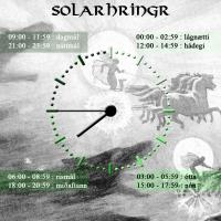 Solarhringr, l'horloge de l'Âge Viking - Illustration Idavoll