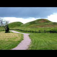 Tertres royaux à Gamla Uppsala, Suède