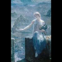 The Valkyrie's Vigil par Edward Robert Hughes