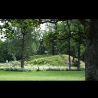 Norvège - Tumulus de Borre, dans le parc national de Borre à Horten