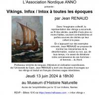Conférence - Vikings, Infox Intox à toutes les époques